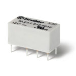 Relais miniature CI 2RT 2A 24V DC sensible, lavable